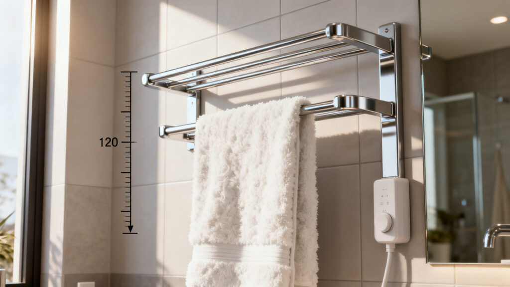 Comprendre pourquoi et comment bien dimensionner une sèche-serviette électrique sans aucun texte